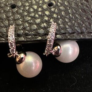 Elegant Pearl Drop Earrings